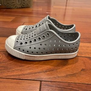 Gray Native slip on shoes